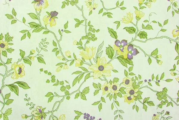 Wallpaper old floral texture — Stock Photo, Image