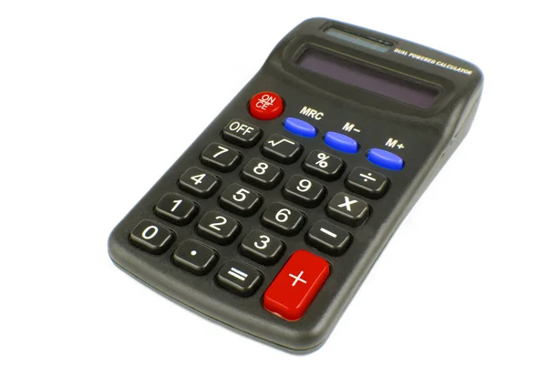 Kalkulator izolowany na biało — Zdjęcie stockowe