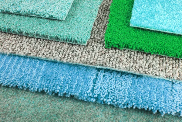 Carpet choice for interior — Stock Photo, Image