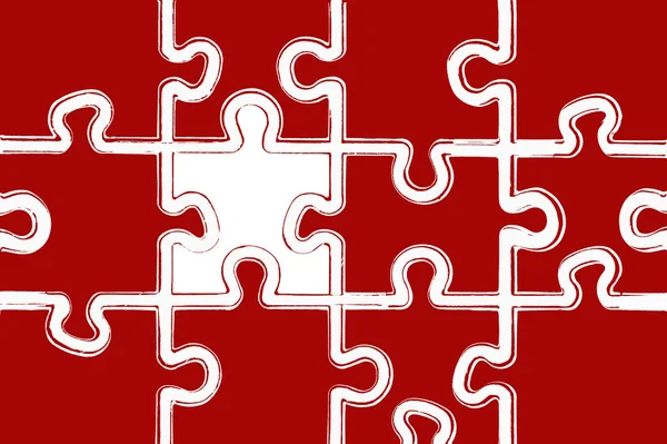 Puzzle-Hintergrund — Stockfoto