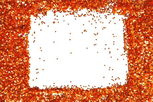 Sparkle glittering frame — Stock Photo, Image
