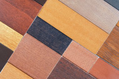 ahşap renk ve doku örnekleri