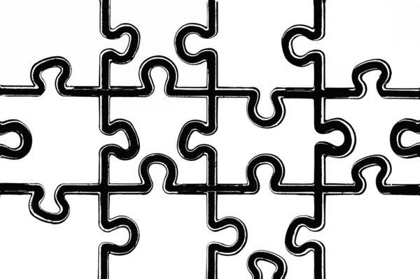 Puzzle background — Stock Photo, Image