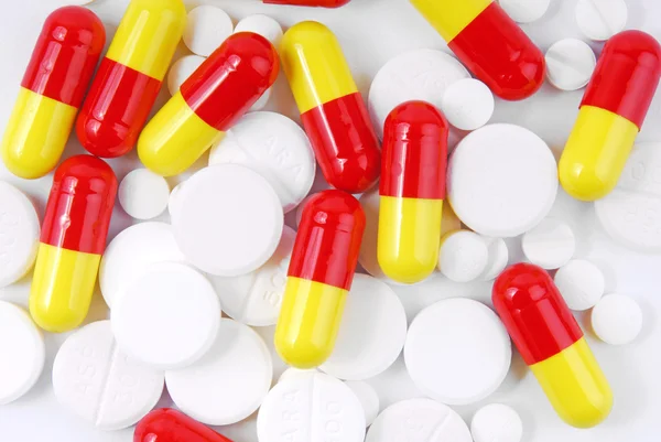 Fechar os comprimidos — Fotografia de Stock
