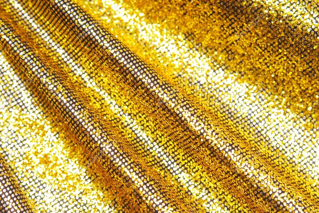 Golden fabric texture — Stock Photo © severija 40724299
