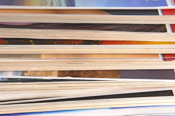 Peal of magazines — Stock Photo, Image