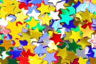 konfeti renkli arka plan