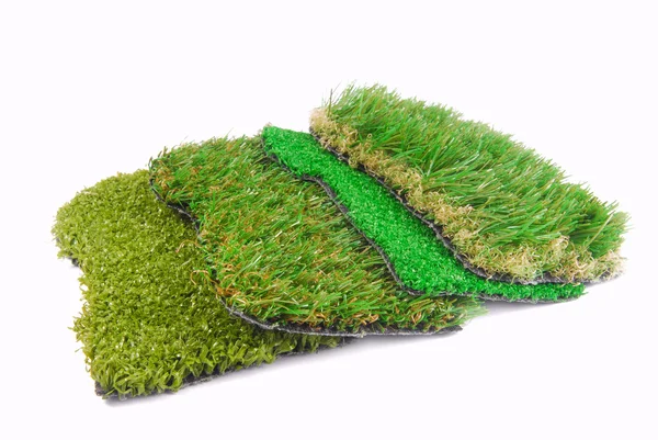 Artificial grass astroturf selection — Stock Photo, Image