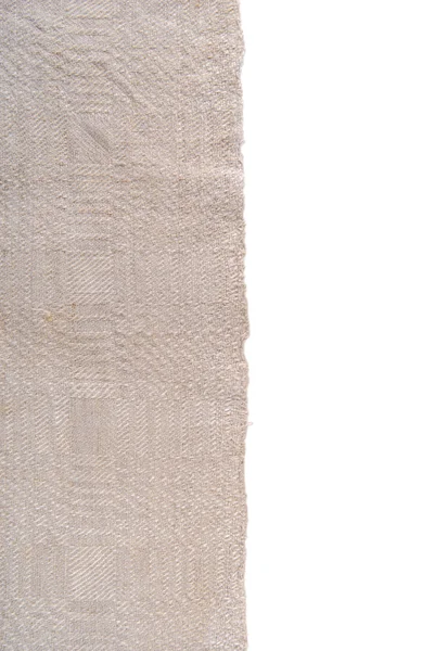 Old linen ancient fabric texture — Stock Photo, Image