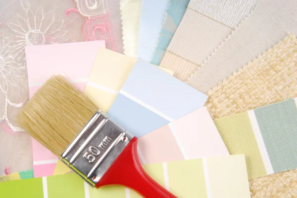 Color pastel design  selection for interior — Stock Photo, Image