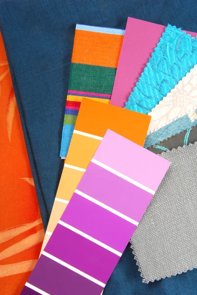 Výběr designu barvy pro interiér — Stock fotografie