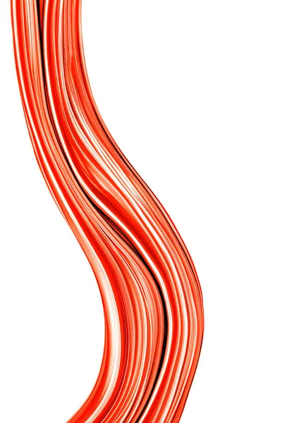Nahaufnahme Der Abstrakten Roten Wellenfarben Papier Textur Hintergrund — Stockfoto