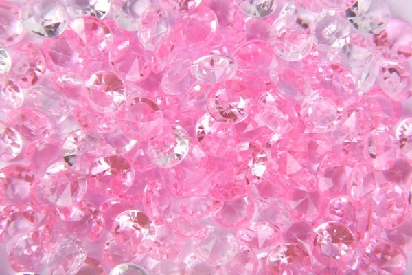 Close Pink Diamonds Background — Stockfoto