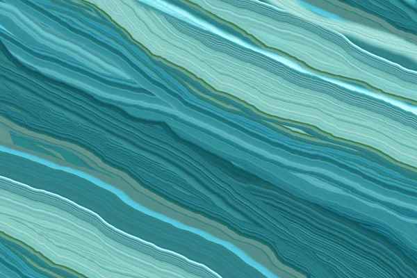 蓝色青色抽象图解波浪色背景的特写 — 图库照片