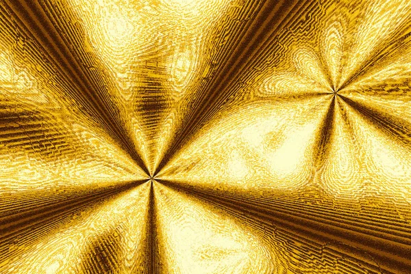 Close Fundo Textura Ondulado Dourado — Fotografia de Stock