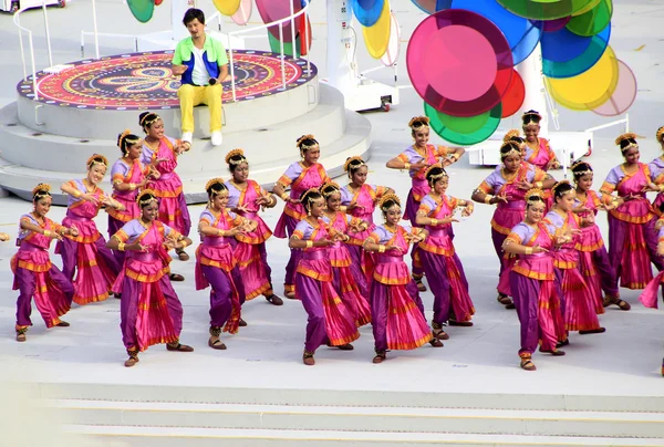 Förhandsvisning av singapore nationaldag paraden — Stockfoto