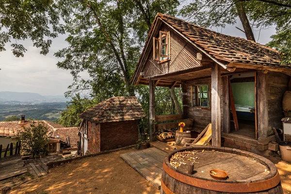 Casa din lemn — Fotografie, imagine de stoc