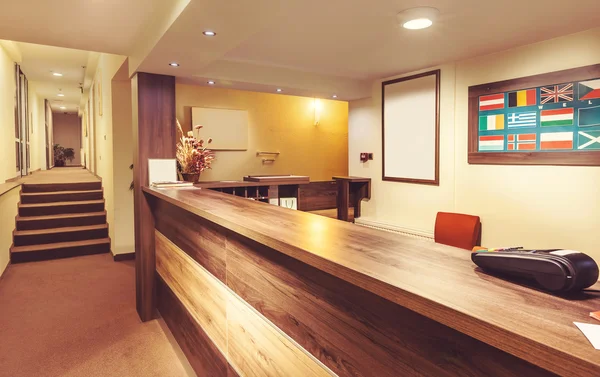 Hotel reception — Stock Photo, Image