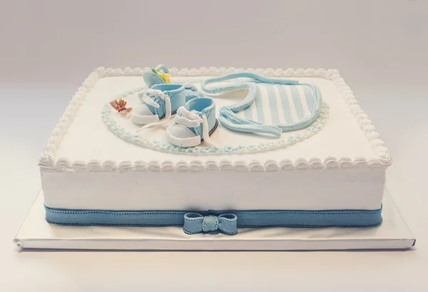 Pastel de cumpleaños del bebé — Foto de Stock