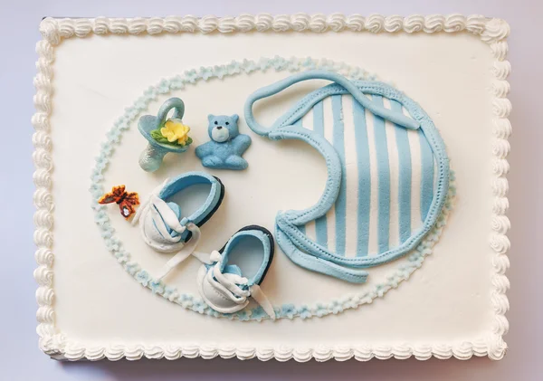 Torta di compleanno del bambino — Foto Stock