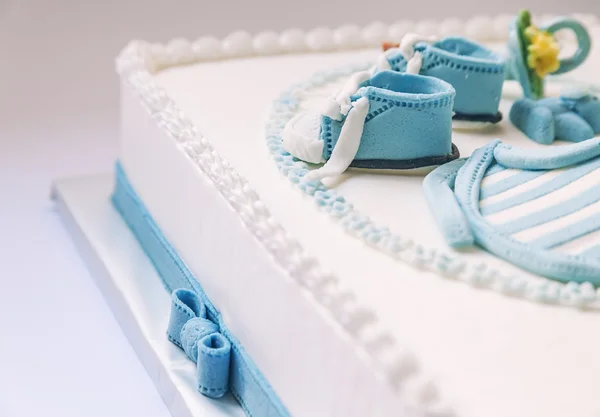 Torta di compleanno del bambino — Foto Stock