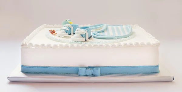 De cake van de verjaardag van de baby — Stockfoto