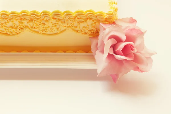 Pastel de cumpleaños de búho — Foto de Stock