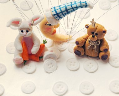 Tatlı doğum günü pastası 