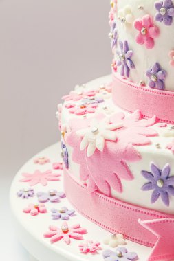 Dekoratif yıldız ve çiçekler