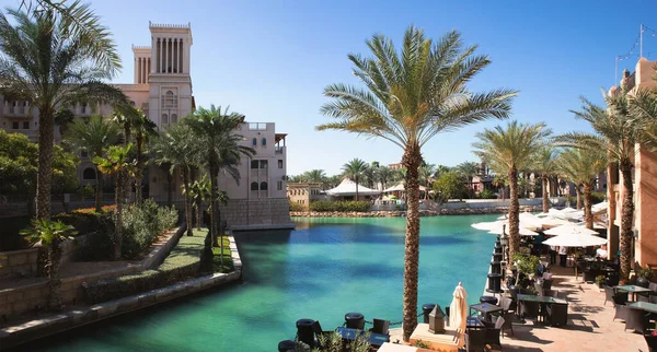 Dubai Zjednoczone Emiraty Arabskie Stycznia 2022 Piękna Madinat Jumeirah Detale — Zdjęcie stockowe