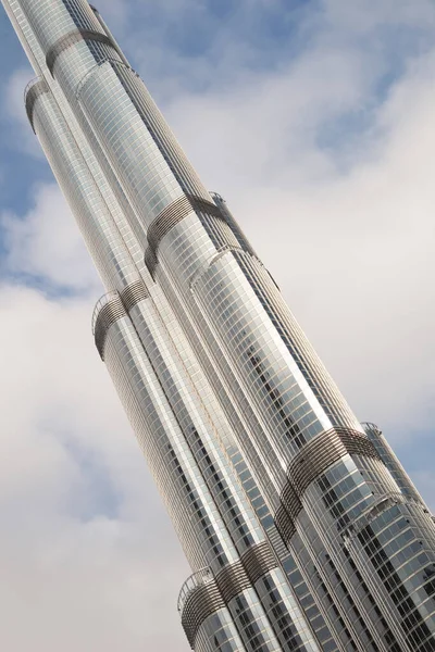 Dubaj Spojené Arabské Emiráty Ledna 2022 Podrobnosti Krásné Futuristické Budově — Stock fotografie