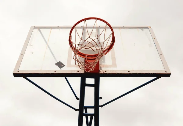 Basketball Hoop Table Viewed — Stock Photo, Image