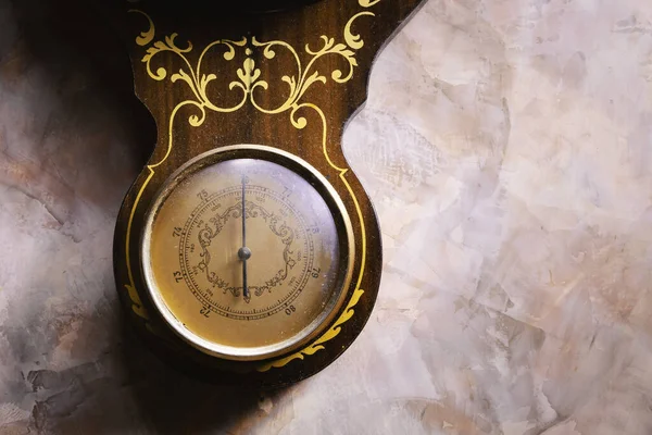 Arte Conceptual Detalles Viejo Reloj Retro Colgado Pared Retro Diseñado —  Fotos de Stock