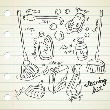 kit doodle temizlik seti