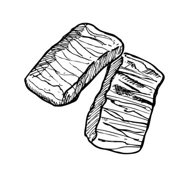 yarım yamalak balık filetosu