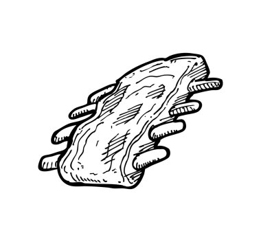 doodle tarzı çiğ et