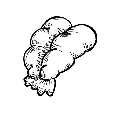 çizilmiş tempura el