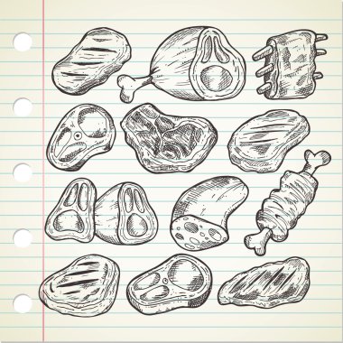 et doodle Style set
