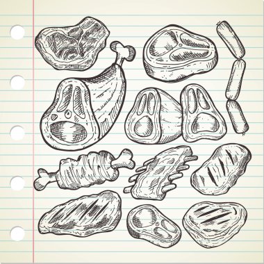 et doodle Style set