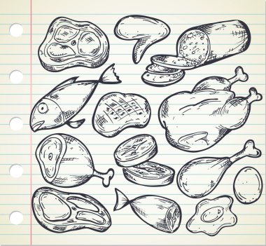 et doodle Style set