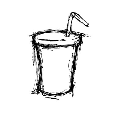 Karalama tarzında esrarengiz bir içecek.