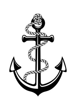 Vintage anchor clipart