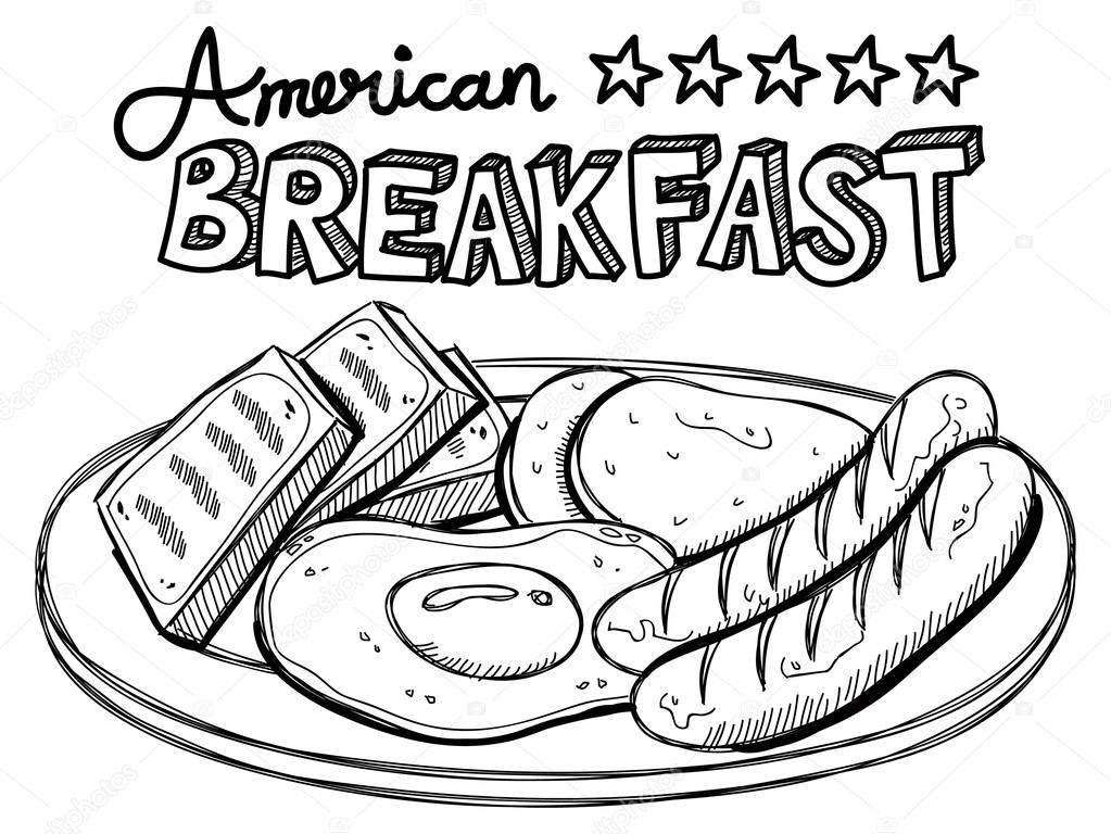 American breakfast