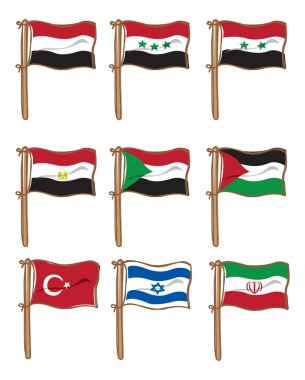 bayrak simgesi kümesi