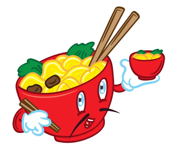Cartoon noodle bowl Stock Vector Image by ©mhatzapa 38220013