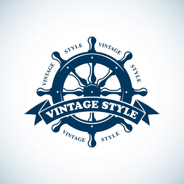 Vintage nautical emblem