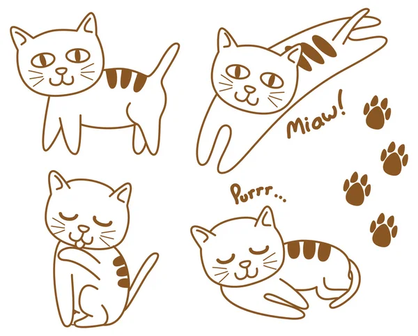 Como Desenhar Gatinho Kawaii Dormindo 🐾, I Love Cats, How to Draw