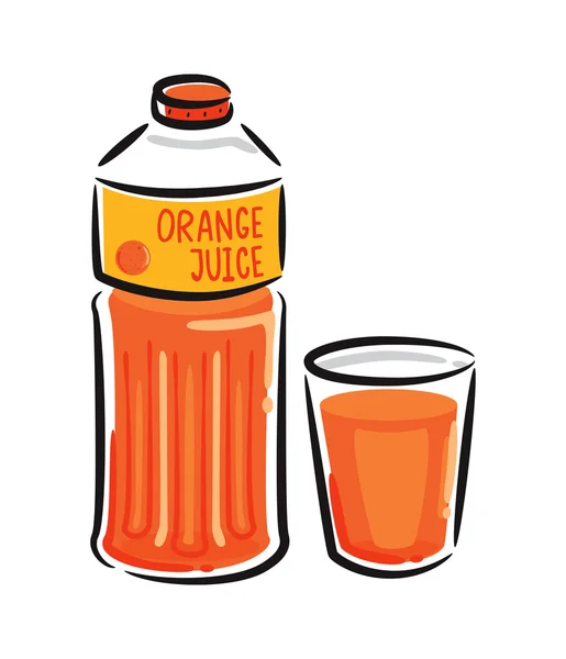 Апельсиновий сік — стоковий вектор