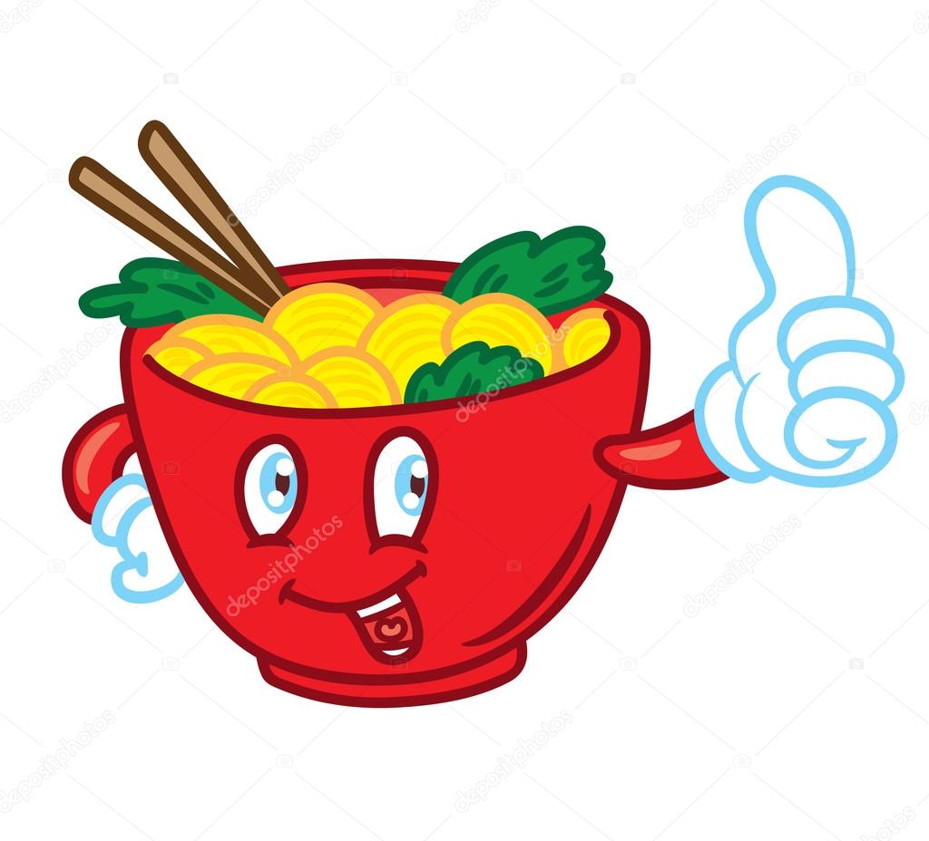 Cartoon noodle bowl Stock Vector Image by ©mhatzapa 38220013