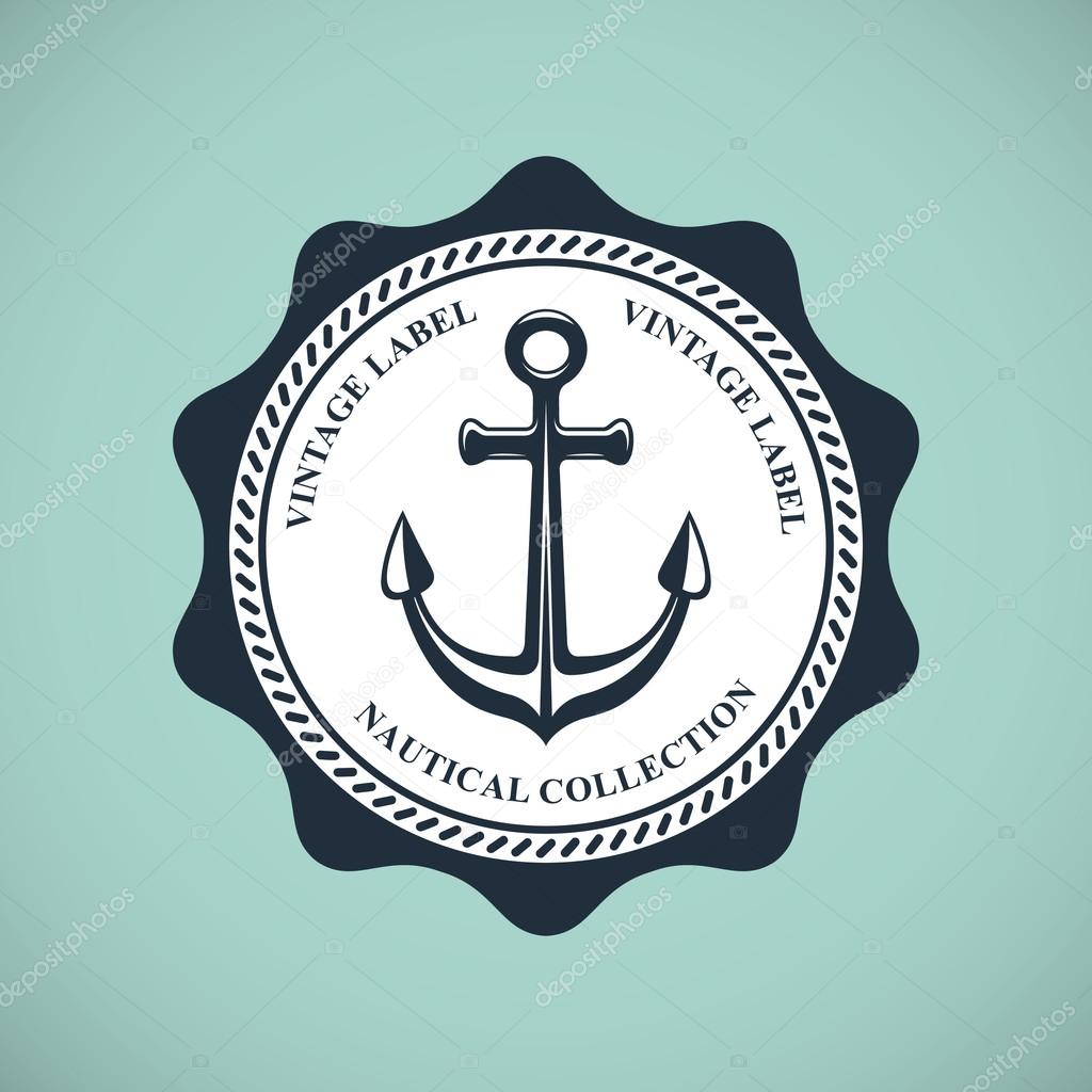 Vintage nautical emblem
